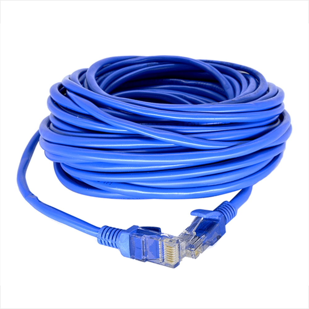 Cable de Red Cat6 20 m UTP Aluminio – Conexión Estable y de Alto Rendimiento